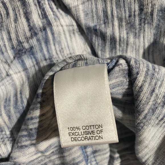 NEW Mens Cremieux Kyoto Long Sleeve Button Down Shirt Cotton Blue - Picture 4 of 8